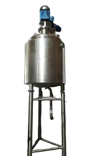 REATOR EM AÇO INOX 316 L, CAPACIDADE 1.000 LITROS