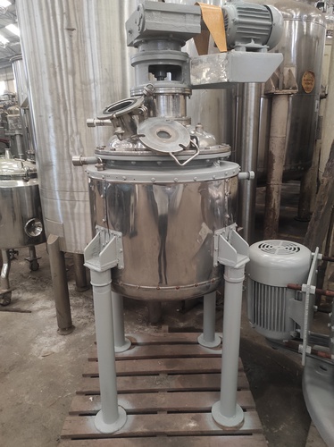 REATOR EM AÇO INOX 316,CAPACIDADE 100 LTRS