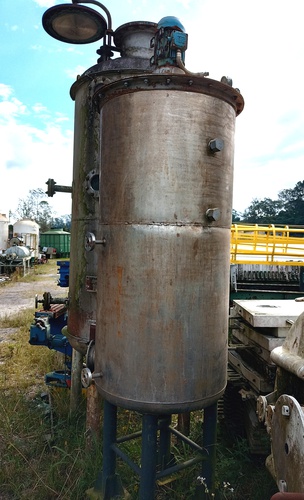 Tanque misturador em aço inox, 1.000 litros