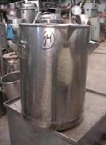 Tanque Em Aço Inox/ Capacidade 50 Ltrs