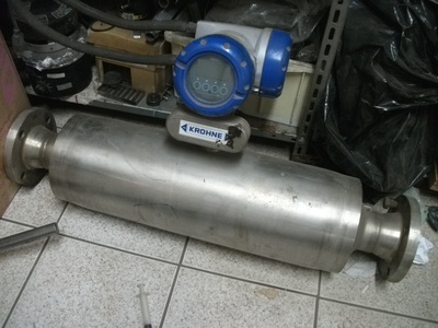 Medidor de Vazão em aço inox