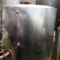 Tanque em aço inox, 1.600 Ltrs