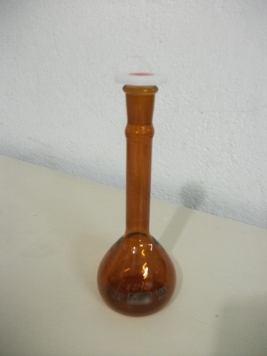 Balão volumétrico de vidro, 100 ml