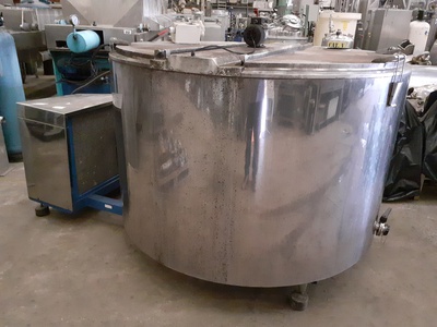 Tanque misturador refrigerado, em aço inox, 2.000 litros