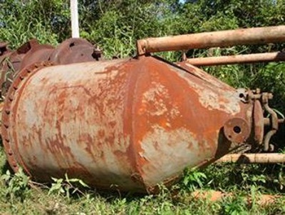 Tanque Em Aço Carbono/ Capacidade 635 Ltrs